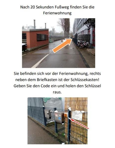 Luxurioese Wohnung Mit Eigenem Garten Augsburg Exterior foto